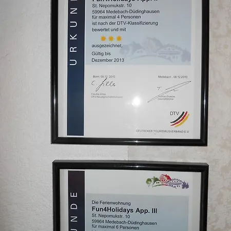 Apartamento Fun4all-holidayhome Medebach